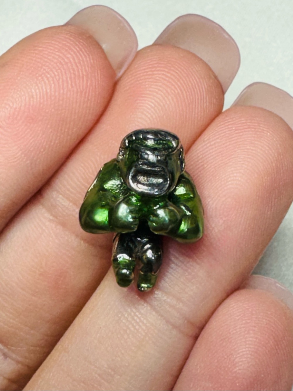 Pandora Green Gorilla Charm